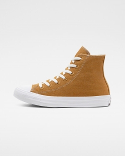 Converse Renew Cotton Chuck Taylor All Star Női Magasszárú Bézs/Barna/Fehér | XZTPOJR-HU